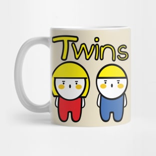 Twins Leo and Lola Mug